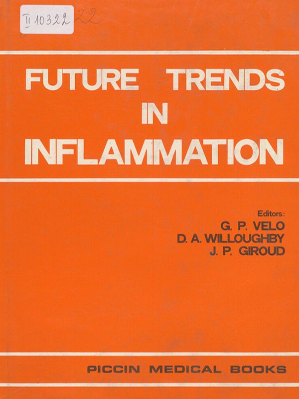 Future trends in inflammation