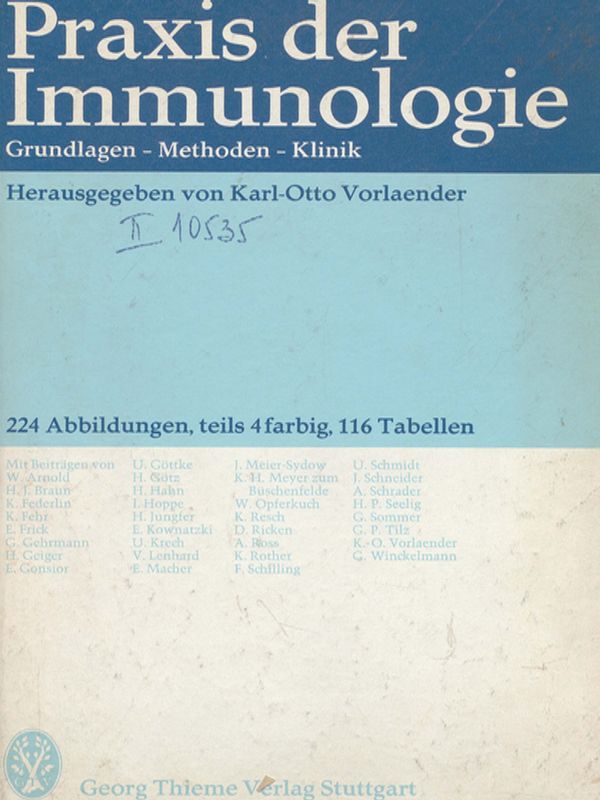 Praxis der Immunologie