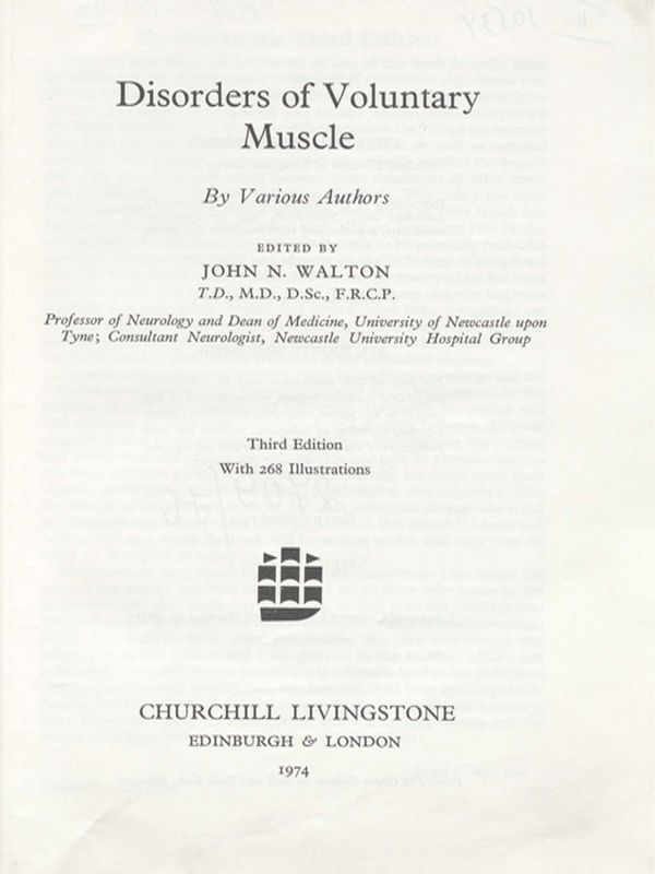 Disorders of Voluntary Muscle