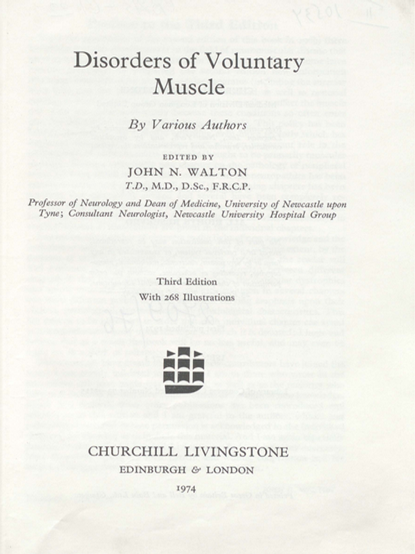 Disorders of Voluntary Muscle