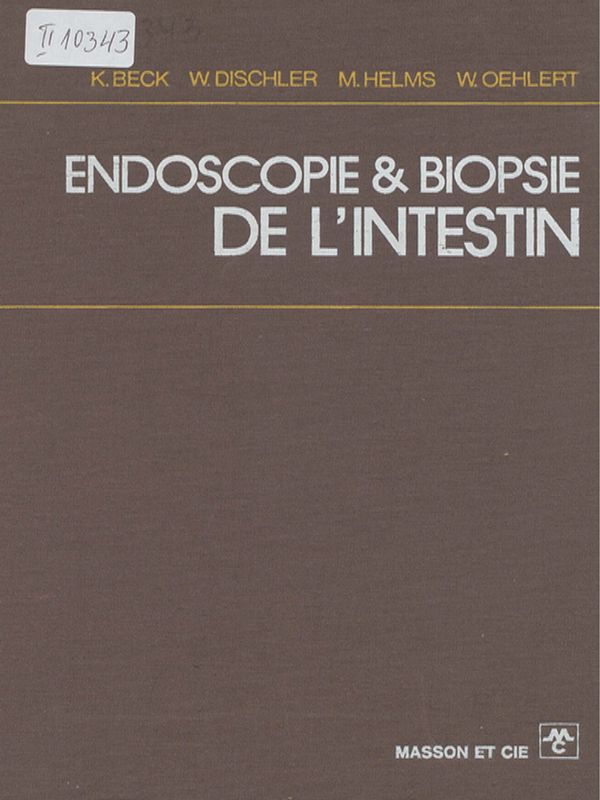 Endoscopie et biopsie de l'intestin