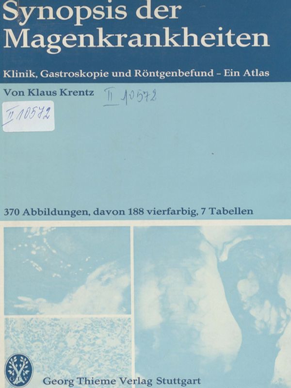 Synopsis der Magenkrankheiten