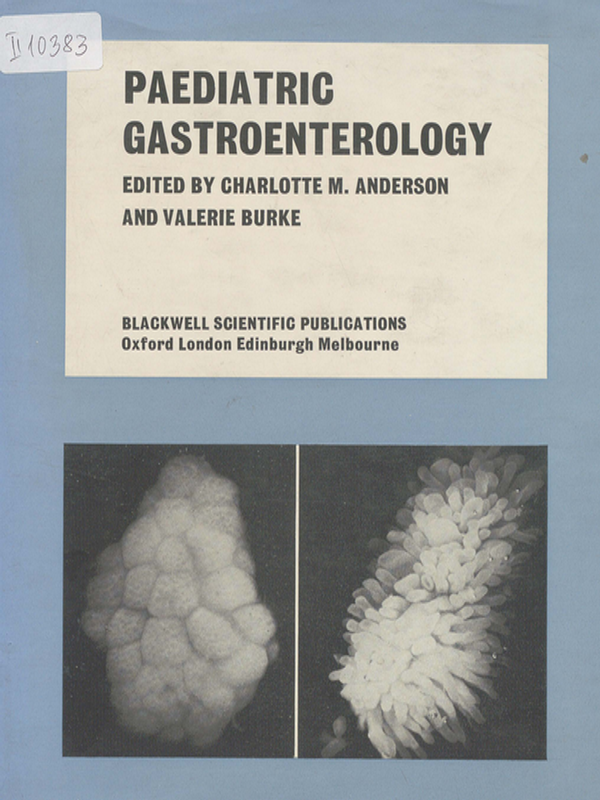 Paediatric gastroenterology
