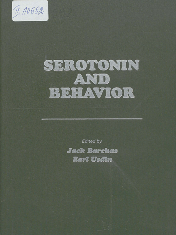 Serotonin and Behavior