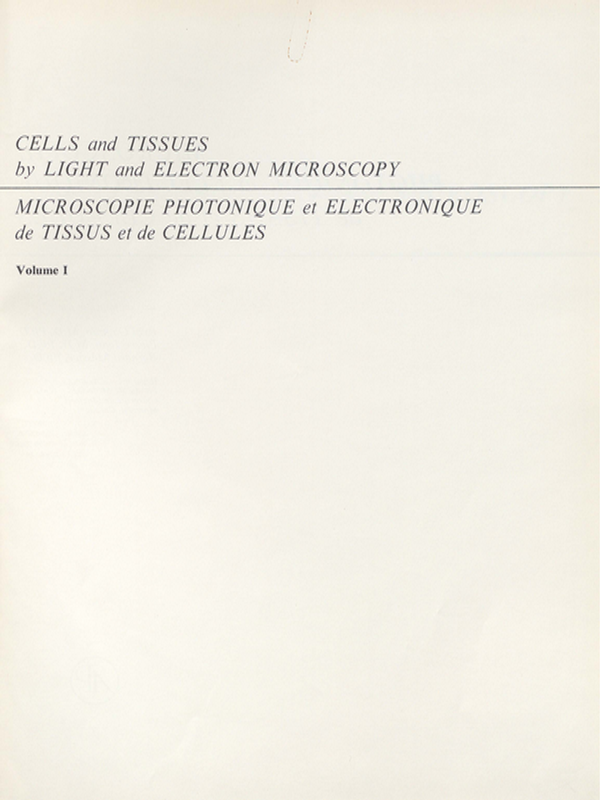 Microscopie photonique et electronique de tissus et de cellules