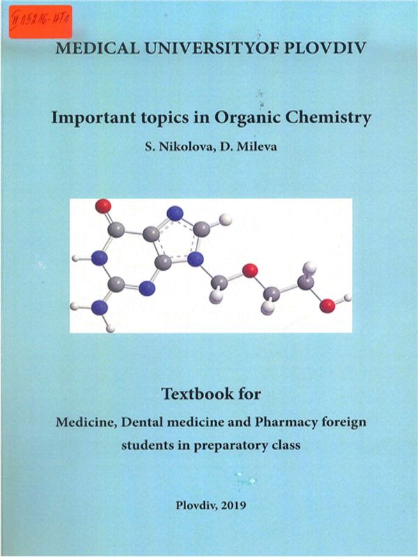 Important topics in organic chemistry