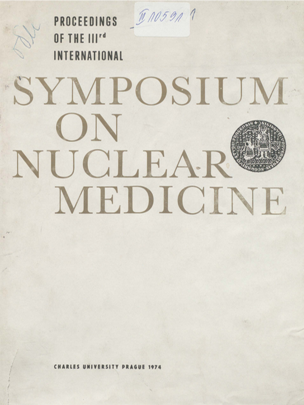 Proceedings of the 3rd international symposium on nuclear medicine