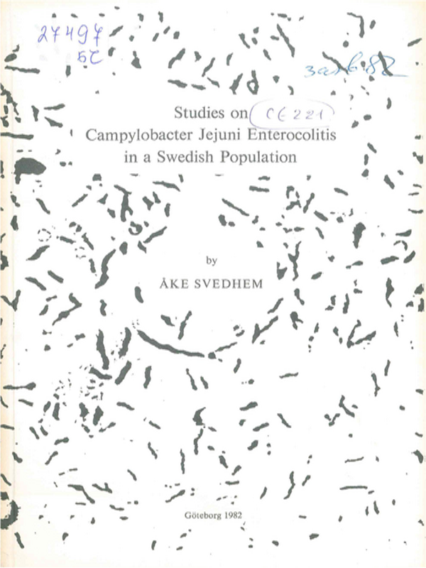 Studies on Campylobacter Jejuni enterocolitis in a Swedish population