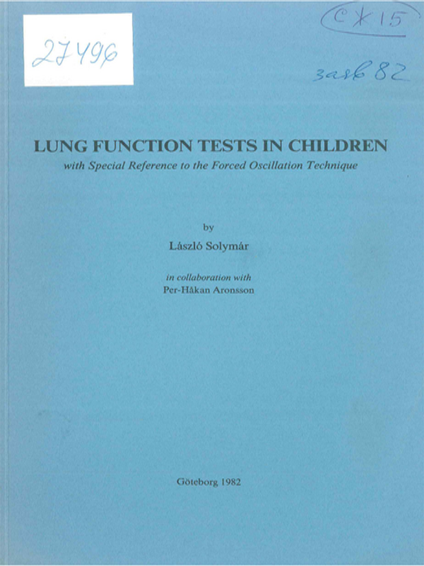 Lung infection tests in children