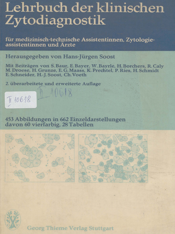 Lehrbuch der klinischen Zytodiagnostik