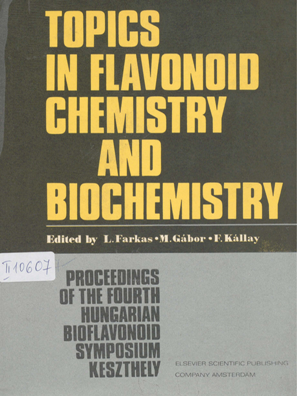 Topics in flavonoid chemistry and biochemistry