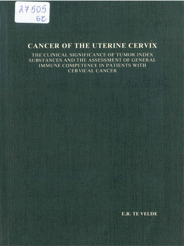 Cancer of the uterine cervix
