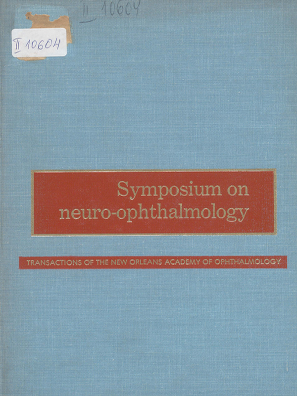 Symposium on neuro-ophthalmology