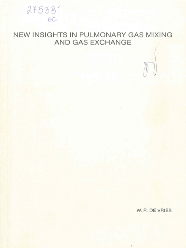 New insights in pulmonary gas mixing and gas exchange