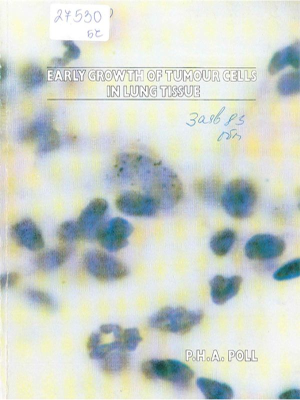 Early growth of tumour cells in lung tissue