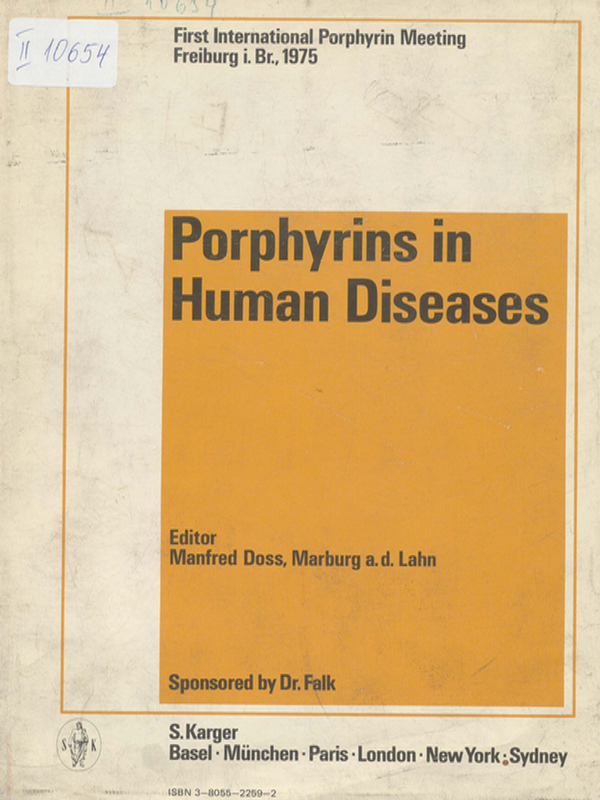Porphyrins in human diseases