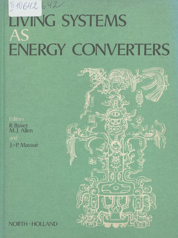 Living systems as energy converters
