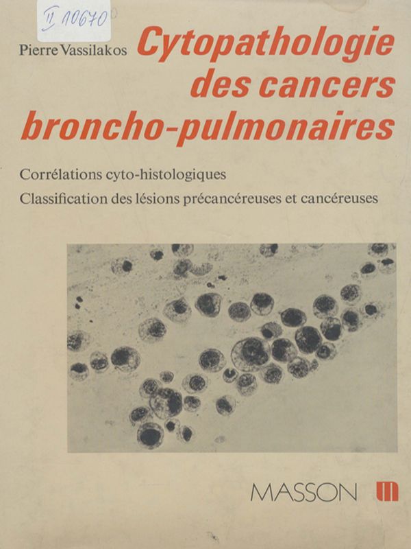 Cytopathologie des cancers broncho-pulmonaires
