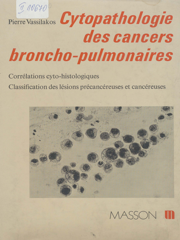Cytopathologie des cancers broncho-pulmonaires