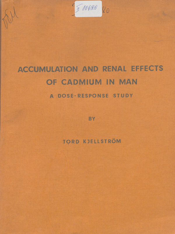 Accumulation and renal effects of cadmium in man