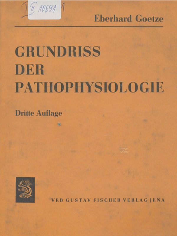 Grundriss der Pathophysiologe