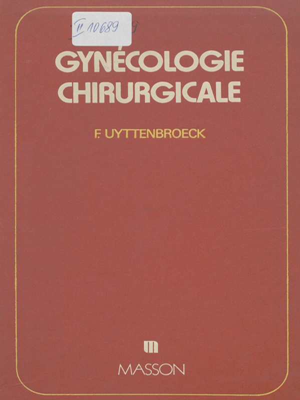 Gynecologie chirugicale