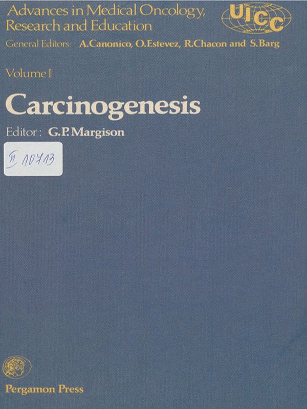 Advances in medical oncology, research and education : Proceedings of the 12th international cancer congress, Buenos Aires, 1978