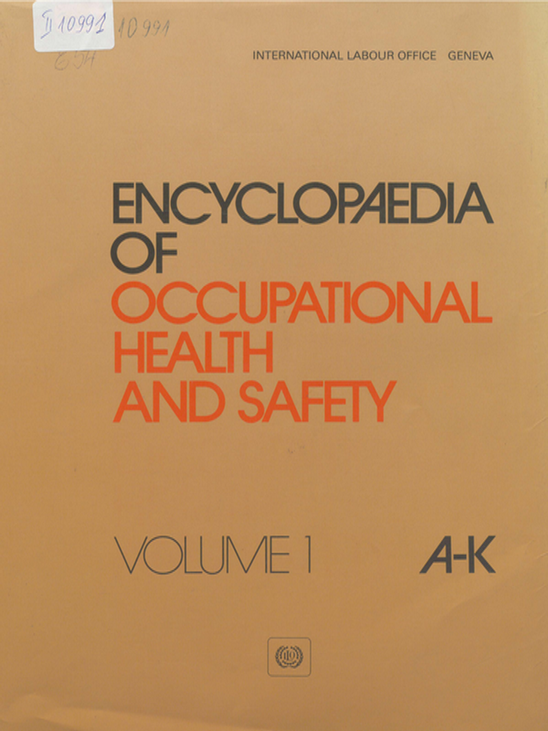 Encyclopedia of occupational health and safety