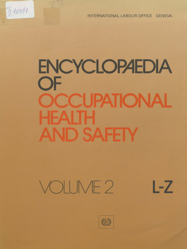 Encyclopedia of occupational health and safety