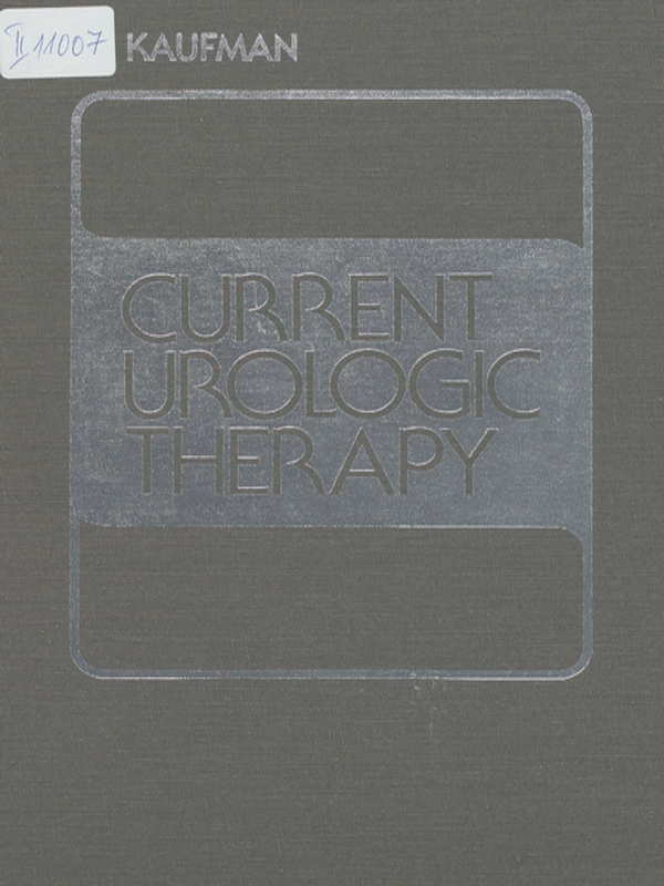 Current urologic therapy