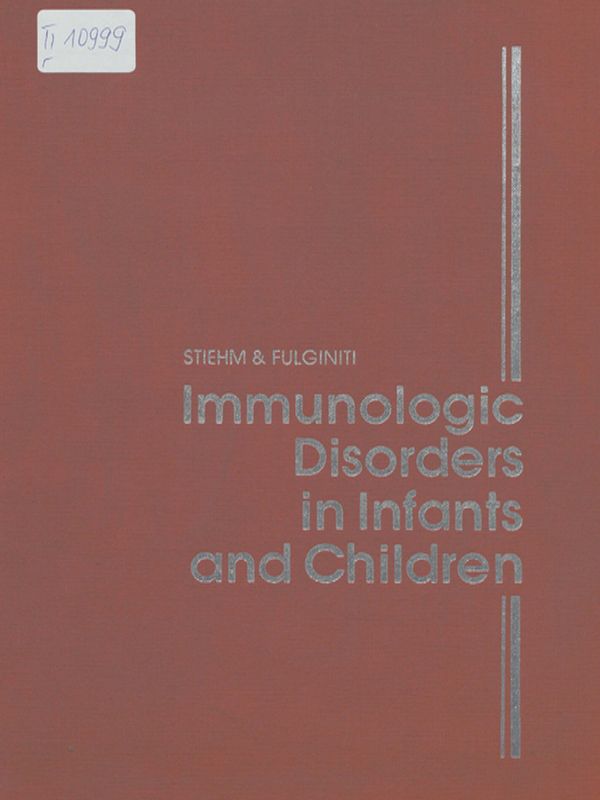 Immunologic disorders in infants and children