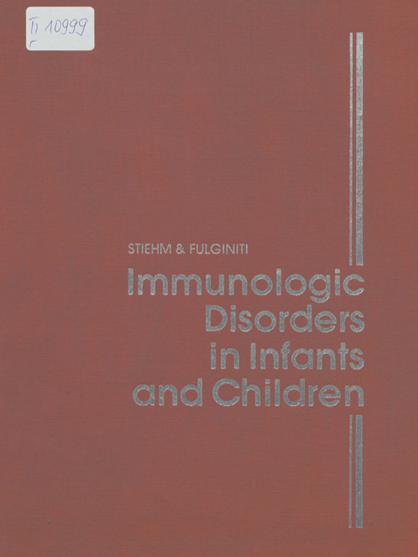 Immunologic disorders in infants and children