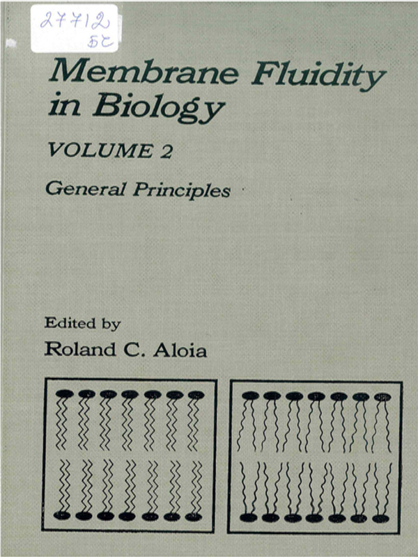 Membrane fluidity in biology
