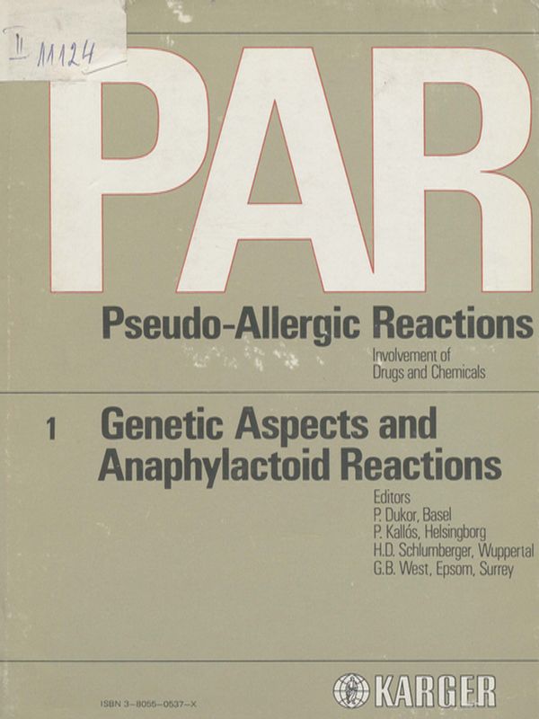PAR pseudo-allergic reactions