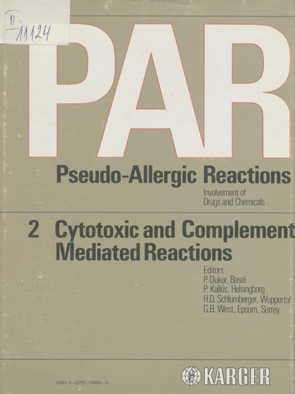 PAR pseudo-allergic reactions