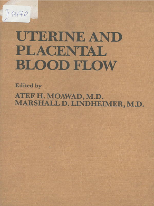 Uterine and placental blood flow