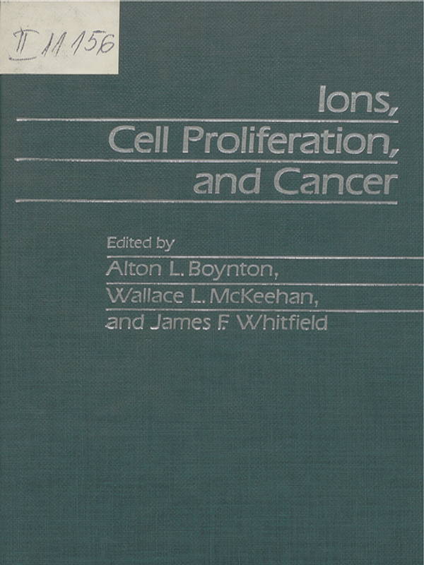Ions, cell proliferation, and cancer