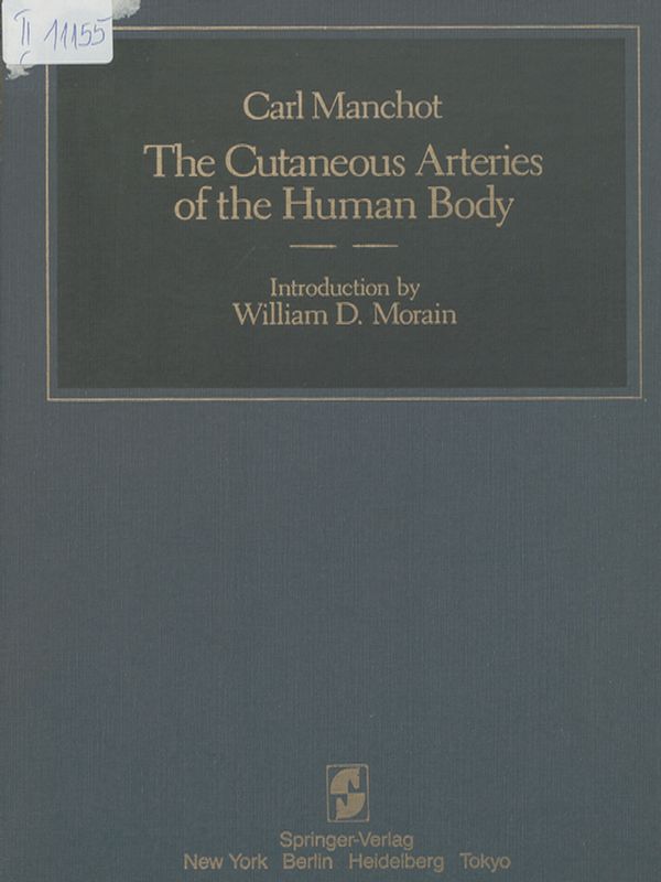 The cutaneous arteries of the human body