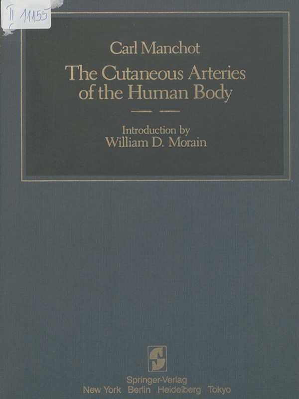 The cutaneous arteries of the human body