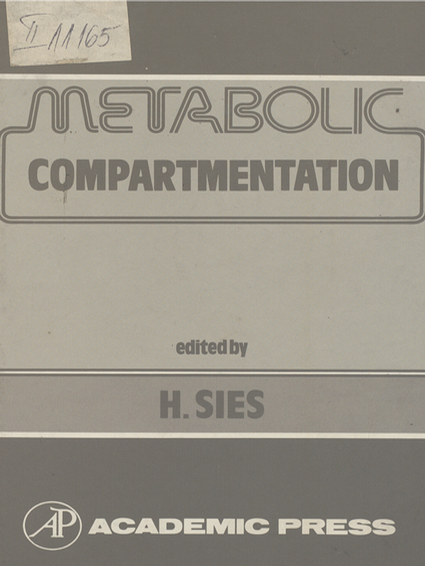 Metabolic compartmentation