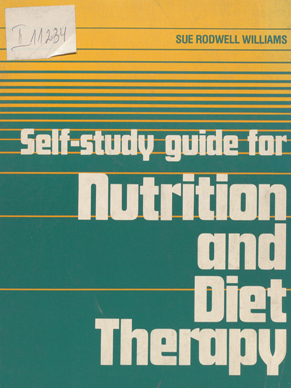 Self-study guide for nutrition and diet therapy