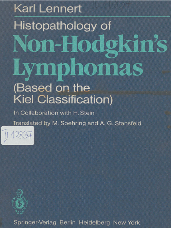 Histopathology of non-hodgkin's lymphomas (based on the Keil Classification)