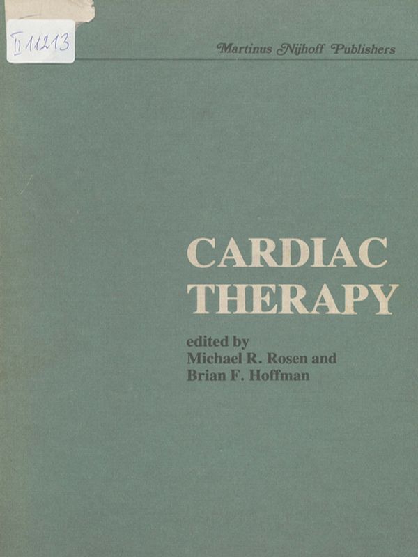 Cardiac therapy