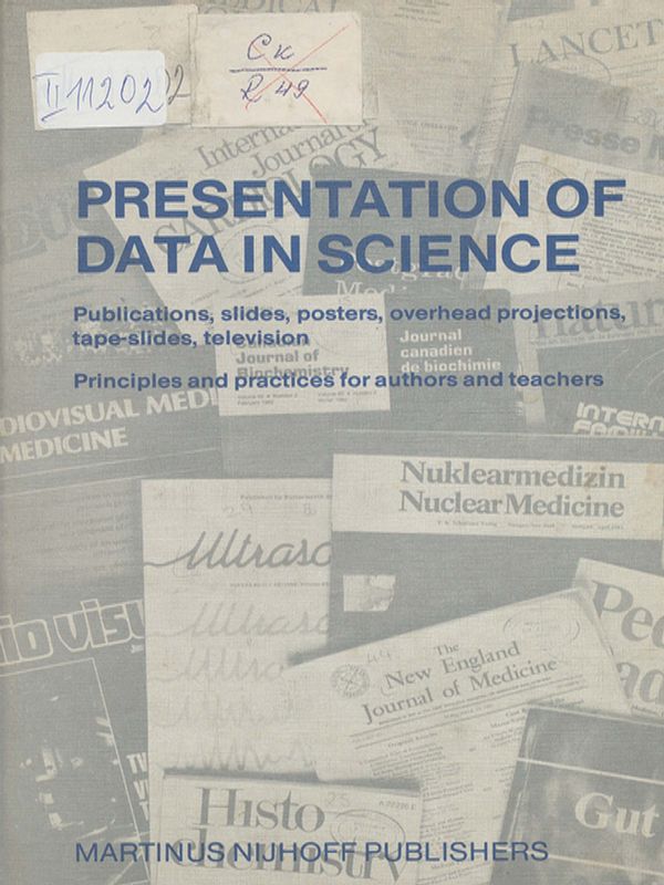 Presentation of date in science