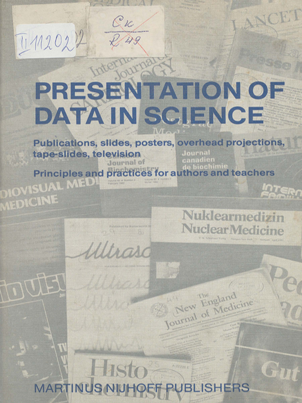 Presentation of date in science