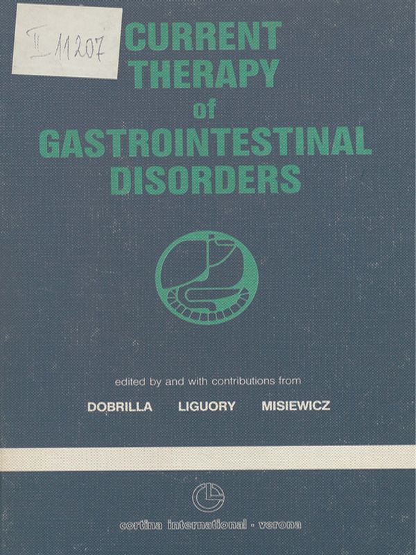 Current therapy of gastrointestinal disorders