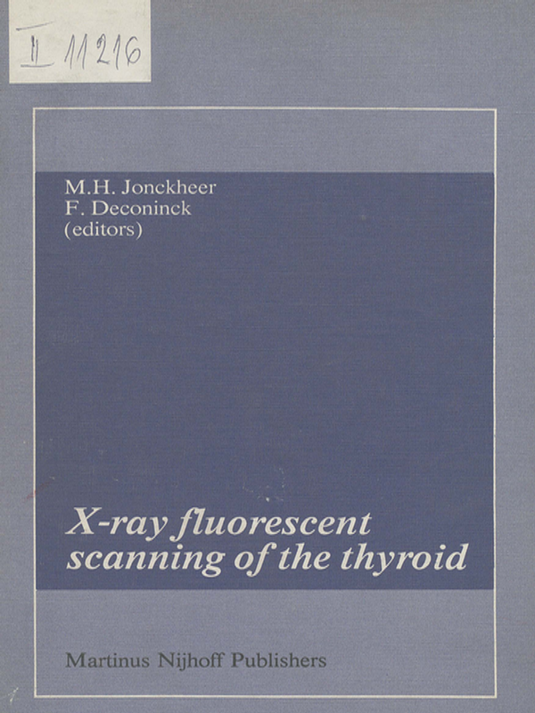 X-ray fluorescent scanning of the thyroid