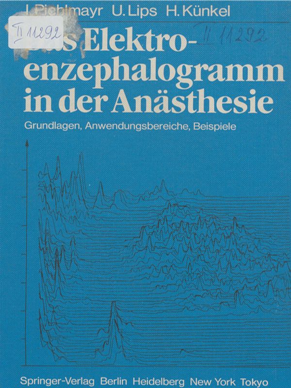 Das Elektroenzephalogramm in der Anasthesie
