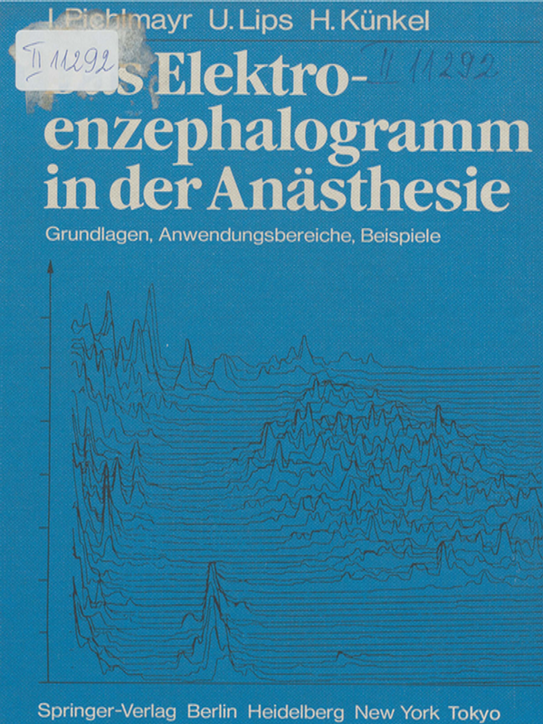 Das Elektroenzephalogramm in der Anasthesie