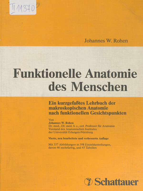 Funktionelle Anatomie des Menschen